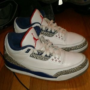 Jordan True Blue retro 3